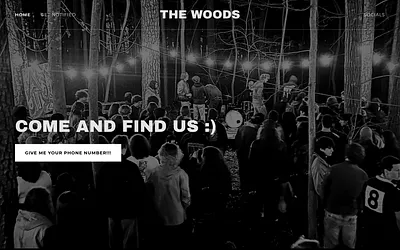 inthewoods.music snapshot