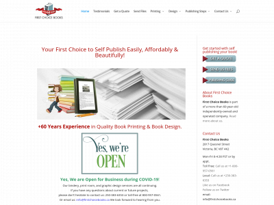 firstchoicebooks.ca snapshot