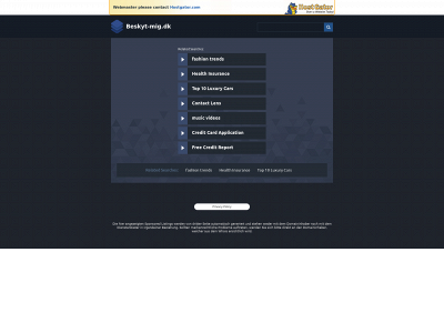 beskyt-mig.dk snapshot
