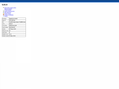 ksds.lt snapshot