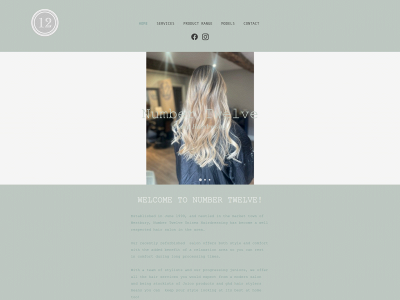 number12hairdressing.co.uk snapshot