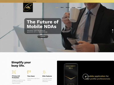 celebrityndaapp.com snapshot