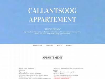 callantsoogappartement.nl snapshot