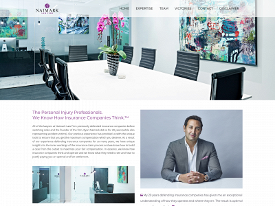 naimarklaw.com snapshot