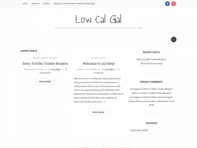 lowcalgal.com snapshot