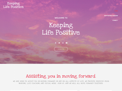 keepinglifepositive.com snapshot