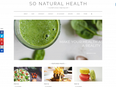 so-natural-health.com snapshot