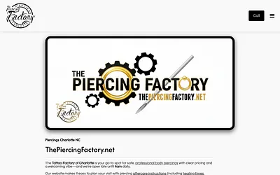 thepiercingfactory.net snapshot