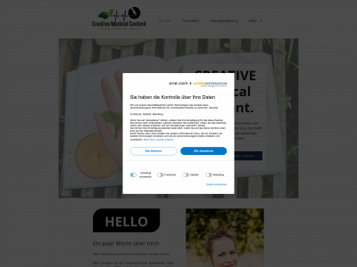 gesundheit-texte.de snapshot