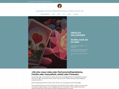marisa-kartenlegen.ch snapshot