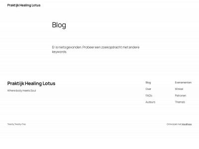 praktijkhealinglotus.nl snapshot