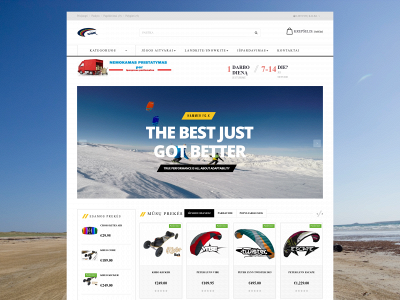 kiteshop.lt snapshot
