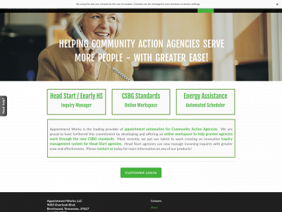 www.appointmentworks.net snapshot