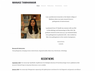www.manasitamhankar.com snapshot