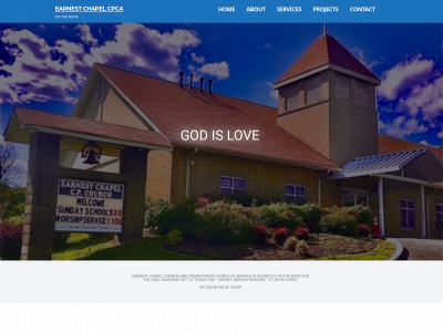 earnestchapel.com snapshot
