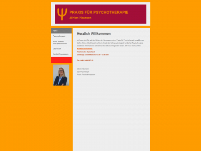 neumann-psychotherapie.de snapshot