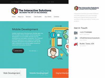 theinteractivesolutions.com snapshot