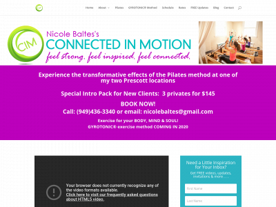 connected-in-motion.com snapshot