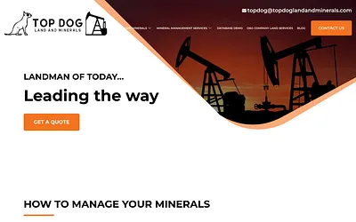 topdoglandandminerals.com snapshot