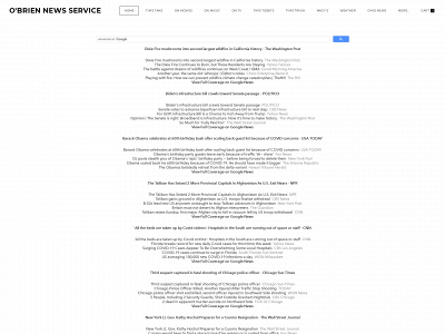 www.obriennewsservice.com snapshot