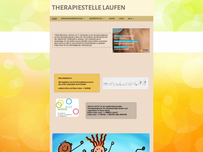 therapiestellelaufen.ch snapshot