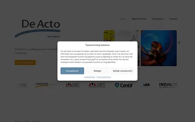 deacto.be snapshot