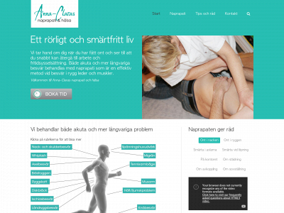 naprapatihalsa.se snapshot