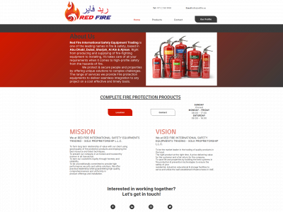 redfire.ae snapshot