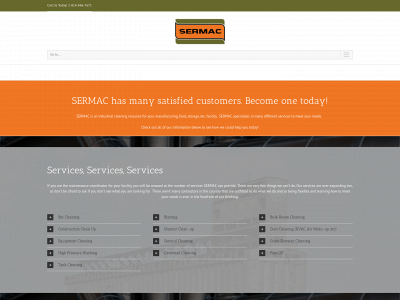 sermacindustrialcleaning.com snapshot