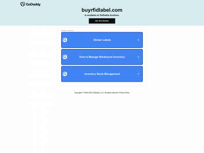 buyrfidlabel.com snapshot