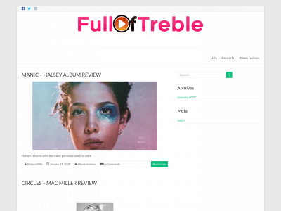 fulloftreble.com snapshot