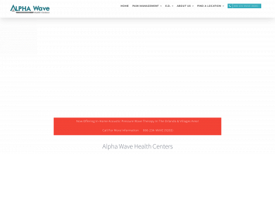 alphawavehealth.com snapshot