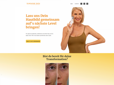 sunshine-skin.com snapshot