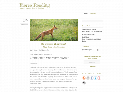 fiercereading.com snapshot