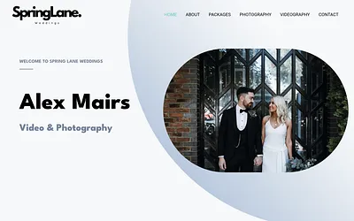 springlaneweddings.com snapshot