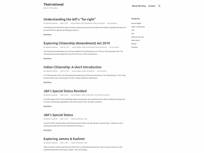 theirrational.in snapshot