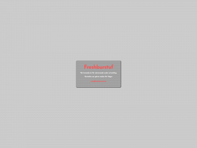 freshburstuf.se snapshot