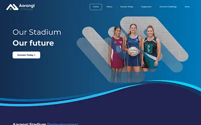 www.aorangistadium.co.nz snapshot
