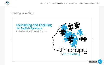 therapyinreality.com snapshot