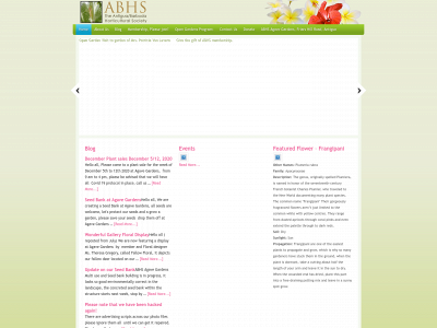antiguahorticulture.com snapshot