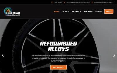 spectrumcoatingslimited.com snapshot