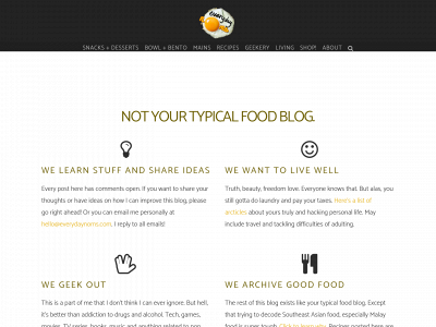 everydaynoms.com snapshot