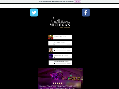 michiganband.co.uk snapshot