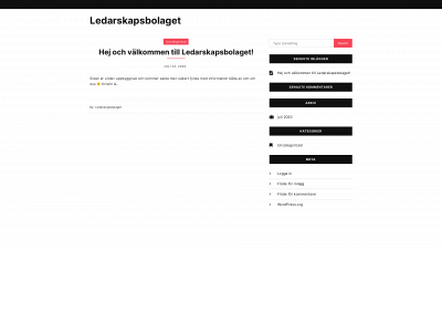ledarskapsbolaget.com snapshot
