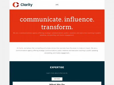www.communicateclarity.com snapshot