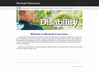 mandryktraining.com snapshot