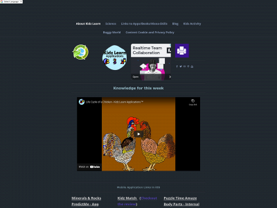 kidzlearn.co snapshot