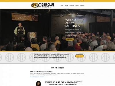 kctigerclub.com snapshot