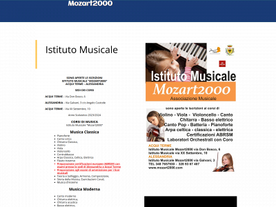 mozart2000.com snapshot