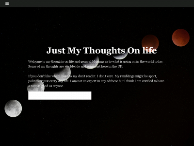 www.my-thoughts-onlife.net snapshot